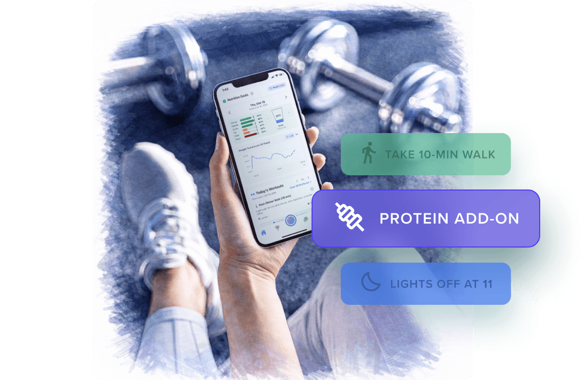 Phone with habit tracking
